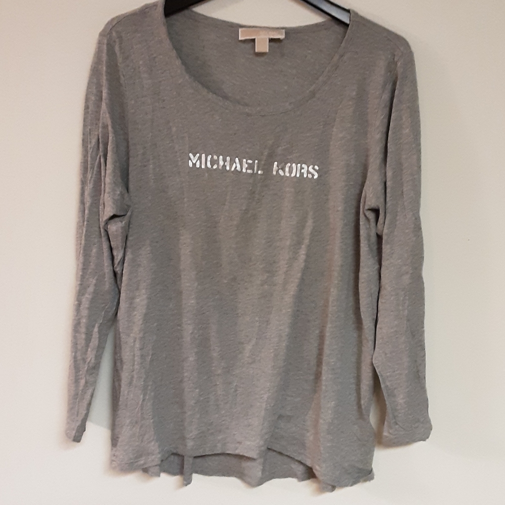 Gray MK long sleeve Tshirt